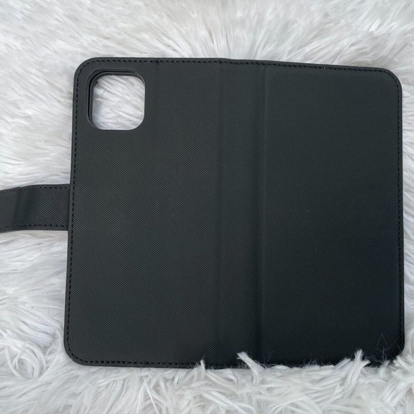 Switch iPhone 11 Pro Max Case Wallet Case Black Book Case LBT Car Vent Holder - Picture 10 of 12